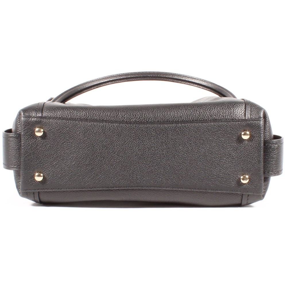 Coach Edie Shoulder Bag Purse BLK Leather NEW - Picture 10 of 11
